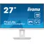 27" IIYAMA ProLite XUB2792QSU-B6 bílá / IPS / 2560x1440 / 16:9 / 0.4ms / 1300:1 / 250cd / repro / HDMI / DP