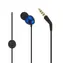 PerfectSound s201 sluchátka modrá / do uší / s mikrofonem / kov / 18 ohm / 3.5 jack