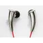 PerfectSound s102 sluchátka / do uší / unikátní tvar / slitina hliníku a magnezia / 18 ohm / 3,5 jack / stříbrná