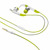 Trust Fit In-ear Sports Headphones / Sluchátka s mikrofonem / zelená