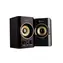 C-TECH reproduktory SPK-11, 2.0, dřevěné, černo-zlaté, USB, 5W