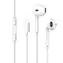 USAMS EP-24 In-Ear sluchátka s mikrofónem bílá / Lightinig