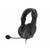 Sandberg SAVER Large USB / sluchátka s mikrofonem / otočný mikrofon / ovladač hlasitosti / USB-A / černá