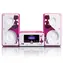 Lenco MC-020 Princess růžová / mikrosystém pro děti / FM Rádio / BT / USB