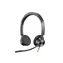 Poly BLACKWIRE C3320 černá / náhlavní souprava / mikrofon / dvě sluchátka / USB-A / ovladač / černá
