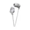 JVC HA-FX10-H-E šedá / sluchátka do uší / 3.5mm jack / 1.2m