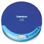 Lenco CD-011 modrá / přenosný CD přehrávač / 3.5 mm jack / CD&CD-R&CD-RW
