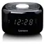 Lenco CR-12 černá / FM rádio / Hodiny / Alarm / Noční světlo / LED displej