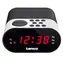 Lenco CR-07 bílá / FM rádio / Hodiny / Alarm / LED displej