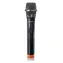 Lenco MCW-011BK / mikrofon / bezdrátový přijímač 6.3mm jack / 863.5 MHz / 2x AA
