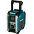 Makita MR007GZ / Aku stavební rádio / DAB / BT / Li-ion / 40 V & 12 V / Bez aku