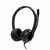 HP DHE-8009 černá / Sluchátka s mikrofonem