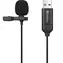 Sandberg streamer USB Clip Microphone / klopový mikrofon / USB-A