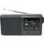 Muse M-117 DB černá / Přenosné rádio / FM / PLL / DAB+ / LCD / budík / 3.5mm