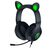 Razer Kraken V2 Pro Kitty černá / Herní sluchátka s mikrofonem / USB / 2m