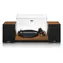 Lenco LS-480 hnědá / Gramofon / 33 & 45 RPM / 3.5 mm / RCA / BT 4.2 / 2x 30W repro