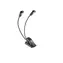 K&M 12243 Dvojité osvětlení hudebního stojanu / LED / 3x 1.5 V AAA