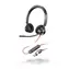 Poly Blackwire 3320 (MS Teams) černá / Náhlavní souprava / mikrofon / dvě sluchátka / USB-C/A