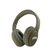 DKNY PU Leather Arch Logo zelená / Bezdrátová Sluchátka / BT 5.3 / USB-C
