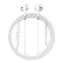 Joyroom JR-EW01 bílá / Sluchátka do uší / 3.5mm jack / 1.2m 