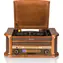 ROADSTAR HIF-1993BT hnědá / Gramofon / 33 & 45 & 78 RPM / 40 W / AM & FM / CD / USB / dálkový ovladač 