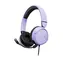HyperX Cloud Mini Kids fialová / Herní sluchátka / mikrofon / 3.5 mm Jack