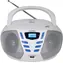 BLAUPUNKT BB7WH bílá / přenosné rádio / CD / USB / AUX / LCD displej 