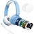 LAMAX SoundKid1 Blue / sluchátka s mikrofonem / 3.5 mm jack / kabel 1.2 m