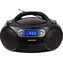 BLAUPUNKT BB18BK černá / Rádiomagnetofon / FM/CD/MP3/USB/AUX / budík / 2x 2W RMS