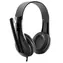 CANYON CNS-CHSC1B / lehký PC headset / kombinovaný 3.5 mm jack / kožené naušníky / černá