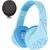 PowerLocus P2 Kids Blue / Dětská bezdrátová sluchátka s mikrofonem / Bluetooth 5.3