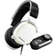 Rozbaleno - SteelSeries Arctis Pro + GameDAC bílá / Sluchátka s mikrofonem / 3.5 mm jack / USB / RGB / rozbaleno
