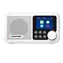 BLAUPUNKT DR8WH bílá / digitální rádio / DAB+ / FM / RDS / 2.4" LCD / Bluetooth / 1800 mAh