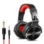 OneOdio Pro-10 červená / Profesionální sluchátka / 3.5mm Jack
