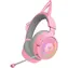 Razer Kraken Kitty V3 Pro růžová / bezdrátová herní sluchátka / mikrofon / 2.4GHz / Bluetooth / RGB