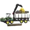 Bruder 02133 Lesnický traktor John Deere 1210E / 1:16 / od 4 let