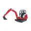 Bruder 02432 Minibagr SCHAEFF HR16 / 1:16 / od 3 let