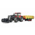 Bruder 3198 Traktor Case IH Optum 300 CVX s čelním nakladačem a přepravníkem na balíky / 4+