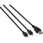 Venom VS2794 černá / Napájecí kabel pro PS4 / 2x micro-USB / 3m