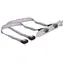 Delock záslepka s 2x sériovým portem / DB-9 / 27cm