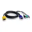ATEN KVM Kabel HDB15-SVGA+USB+PS/2 / 3m