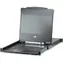 ATEN CL-6708MW / 8-port KVM USB / DVI / OSD /Single Rail rack / 17.3" FHD LCD / touchpad / klávesnice