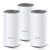 TP-Link Deco E4 (3-pack) / WiFi systém MESH AC1200 / Dual-band / 2.4GHz - 300Mbps / 5GHz - 867Mbps / 2x LAN