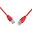 Solarix SFTP CAT6 0.5m snag proof červená / Patch kabel / RJ45-RJ45