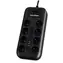 CyberPower P0820SUF0-FR černá / Přepěťová ochrana / 8 zásuvek / vypínač / 2x USB / 1.8 m
