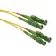Solarix optický kabel E2000-E2000 APC 2m / Patch kabel / Singlemode / Duplex / OS
