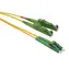 Solarix optický kabel E2000-LC APC 3m / Patch kabel / Singlemode / Duplex / OS