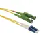 Solarix optický kabel E2000-LC APC-UPC 5m / Patch kabel / Singlemode / Duplex / OS