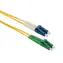 Solarix optický kabel LC-LC APC-UPC 3m / Patch kabel / Singlemode / Duplex / OS