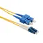 Solarix optický kabel SC-LC UPC 5m / Patch kabel / Singlemode / Duplex / OS